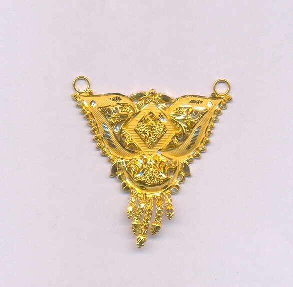 GOLD PENDENT PLAIN GENERAL