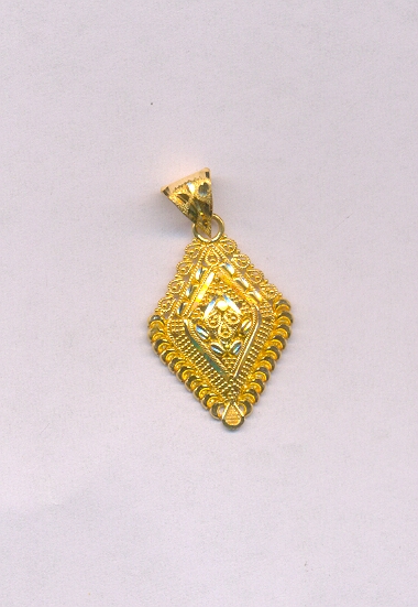 GOLD PENDENT PLAIN GENERAL