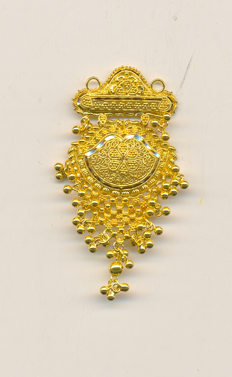 GOLD PENDENT PLAIN GENERAL