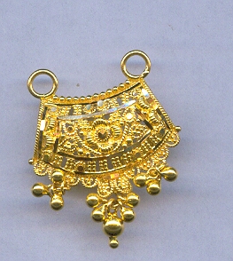 GOLD PENDENT PLAIN GENERAL