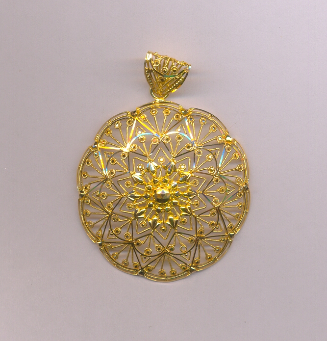 GOLD PENDENT PLAIN GENERAL