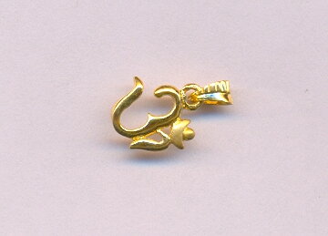 GOLD PENDENT PLAIN GENERAL