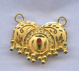 GOLD PENDENT PLAIN GENERAL