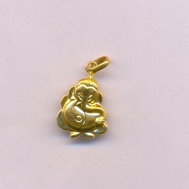 GOLD PENDENT PLAIN GENERAL
