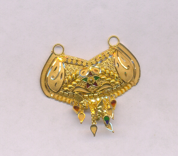 GOLD PENDENT PLAIN GENERAL