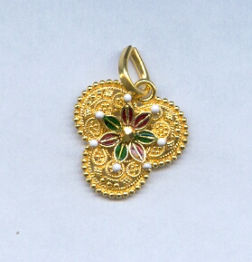 GOLD PENDENT PLAIN GENERAL