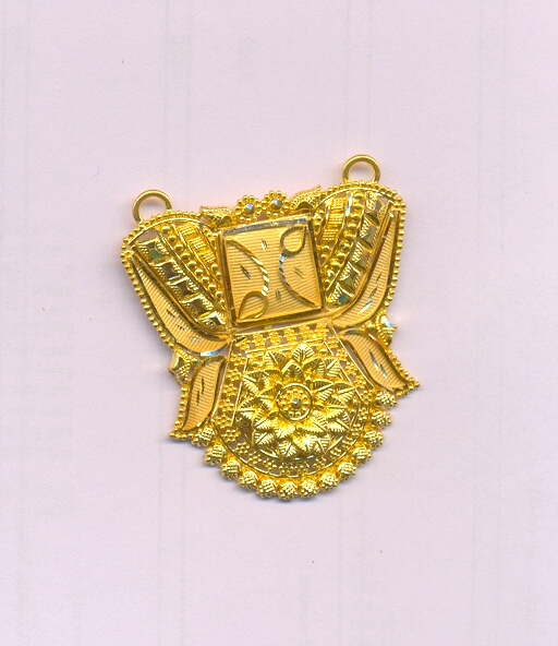 GOLD PENDENT PLAIN GENERAL