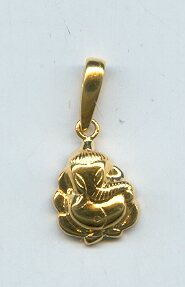 GOLD PENDENT PLAIN GENERAL