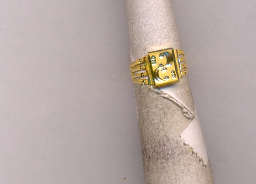 GOLD RING BABY FANCY