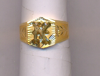 GOLD RING GENTS