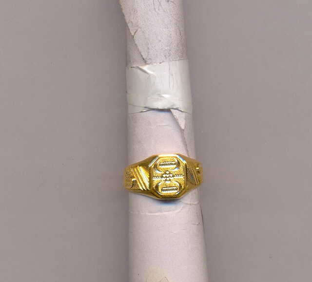 GOLD RING GENTS CASTING