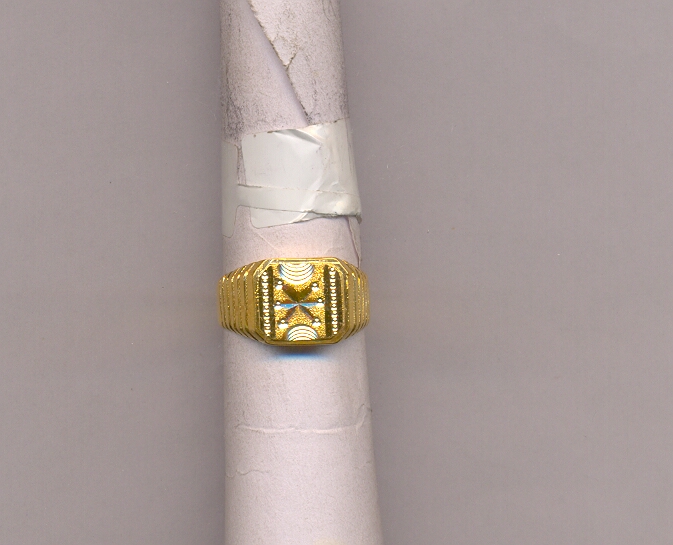 GOLD RING GENTS CASTING