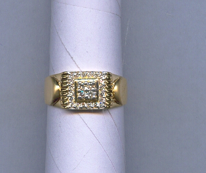 GOLD RING GENTS CASTING EXCLUSIVE