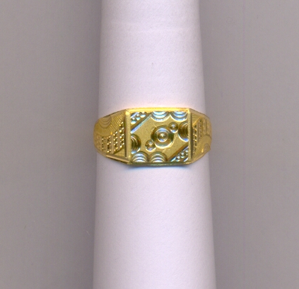 GOLD RING GENTS CASTING EXCLUSIVE
