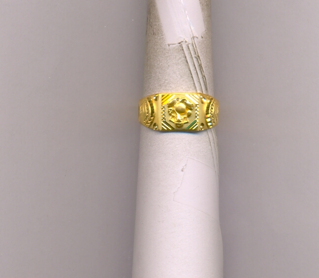 GOLD RING GENTS CASTING EXCLUSIVE