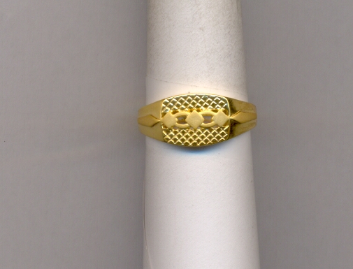 GOLD RING GENTS CASTING EXCLUSIVE