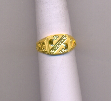 GOLD RING GENTS CASTING EXCLUSIVE