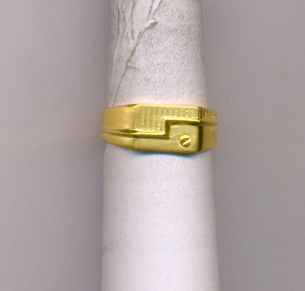 GOLD RING GENTS CASTING EXCLUSIVE
