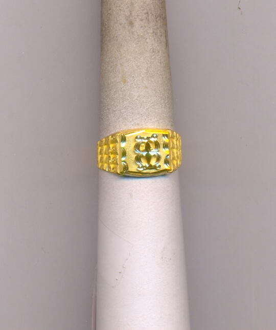 GOLD RING GENTS CASTING EXCLUSIVE