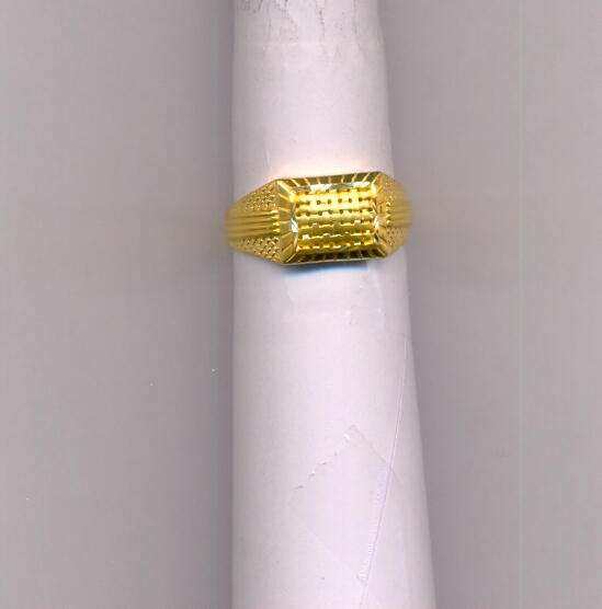 GOLD RING GENTS CASTING EXCLUSIVE