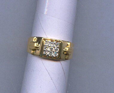 GOLD RING GENTS CASTING EXCLUSIVE