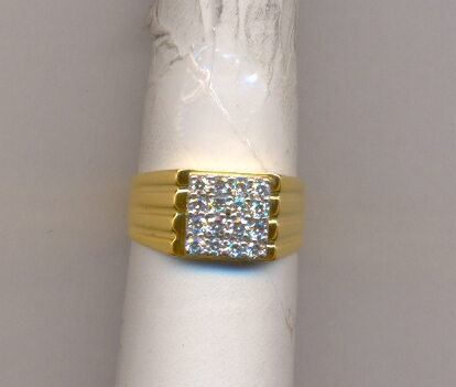DIAMOND RING GENTS FANCY