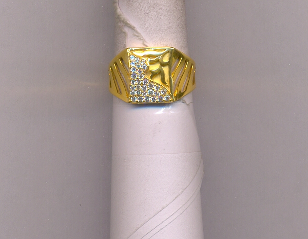 GOLD RING GENTS CASTING FANCY