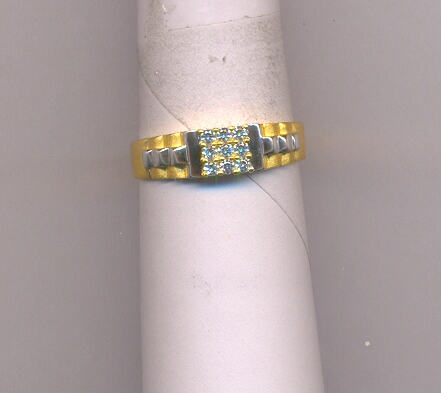 GOLD RING GENTS CASTING FANCY