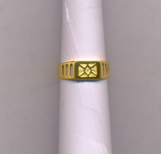 GOLD RING GENTS CASTING FANCY