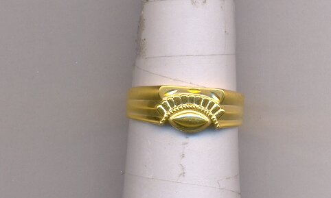 GOLD RING GENTS CASTING FANCY
