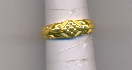 GOLD RING GENTS CASTING FANCY