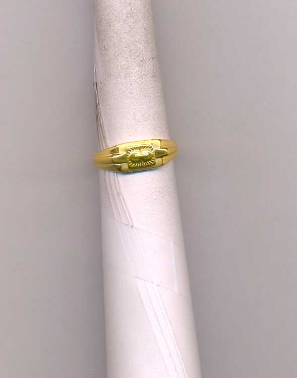 GOLD RING GENTS CASTING FANCY