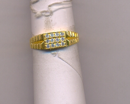 GOLD RING GENTS CASTING FANCY