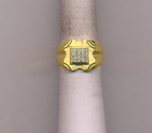 GOLD RING GENTS CASTING FANCY