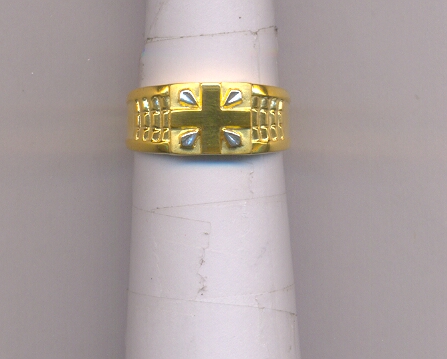 GOLD RING GENTS CASTING FANCY