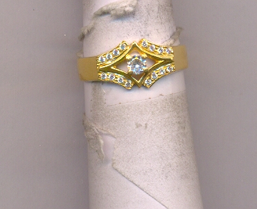 GOLD RING GENTS CASTING FANCY