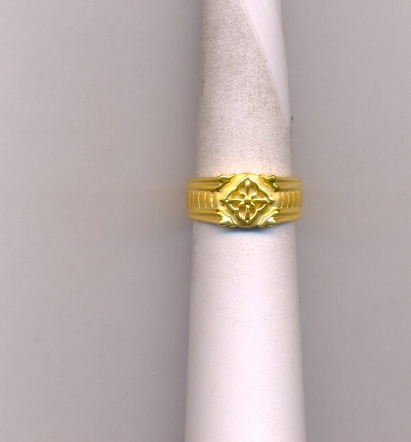 GOLD RING GENTS CASTING FANCY
