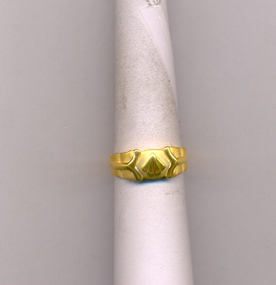 GOLD RING GENTS CASTING FANCY