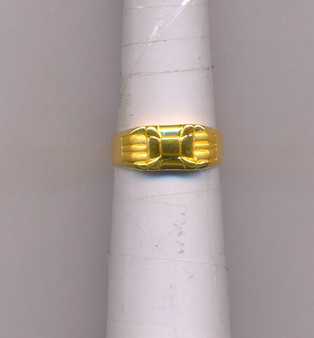 GOLD RING GENTS CASTING FANCY