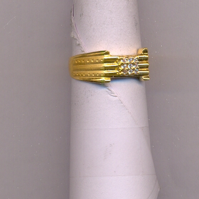 GOLD RING GENTS CASTING FANCY