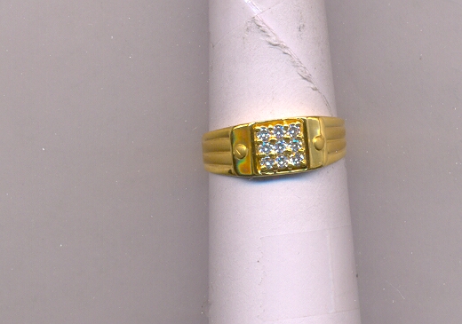 GOLD RING GENTS CASTING FANCY