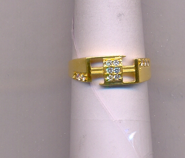 GOLD RING GENTS CASTING FANCY