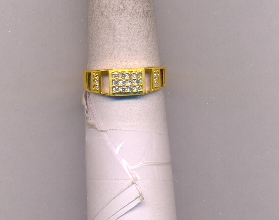 GOLD RING GENTS CASTING FANCY
