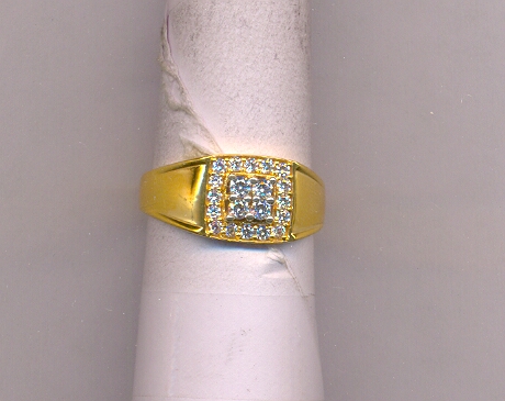 GOLD RING GENTS CASTING FANCY
