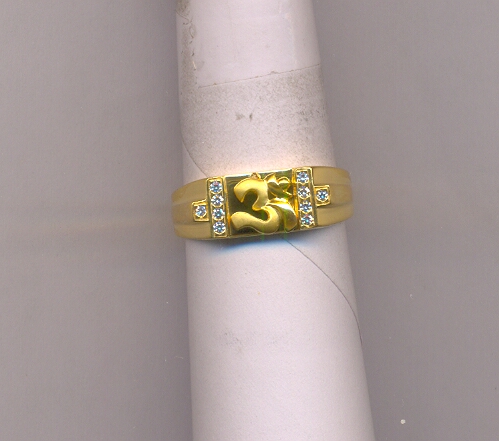 GOLD RING GENTS CASTING FANCY