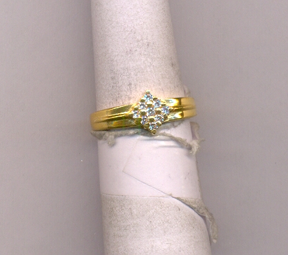 GOLD RING GENTS CASTING FANCY