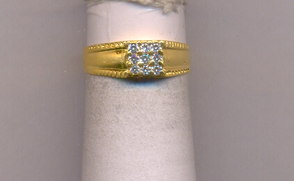 GOLD RING GENTS CASTING FANCY