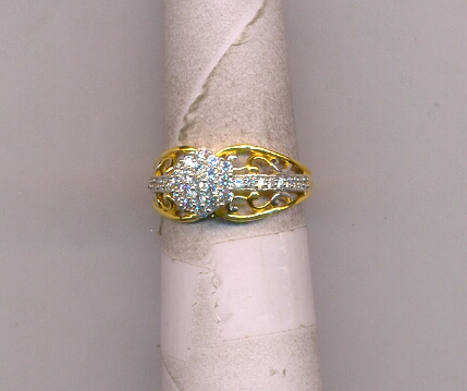 GOLD RING GENTS CASTING FANCY