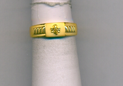 GOLD RING GENTS CASTING FANCY