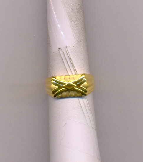 GOLD RING GENTS CASTING FANCY